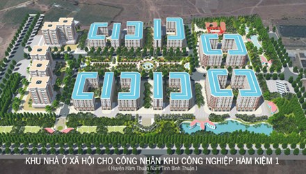 dự án nhà ở xã hội HQC Hàm Kiệm