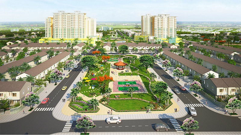 dự án Nhà ở thương mại Thang Long Home – Phước An