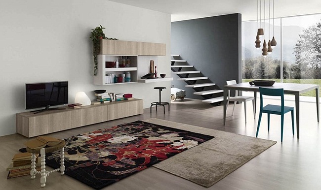 ý tưởng trang trí tường phòng khách