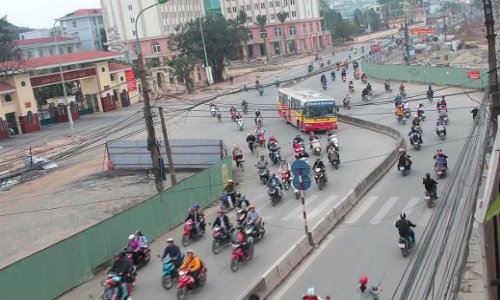 thông xe đường Trường Chinh