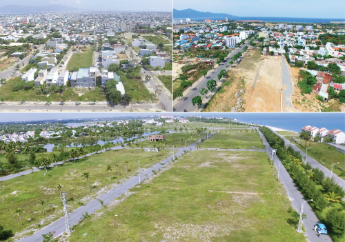 Hình thực tế các dự án đang mở bán của Đất Xanh Miền Trung